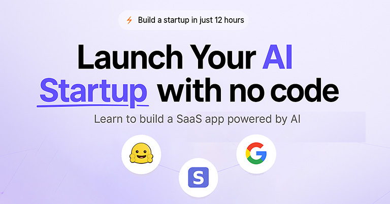 Ai Web Course Build Your Ai Startup In 12 Hours Without Coding